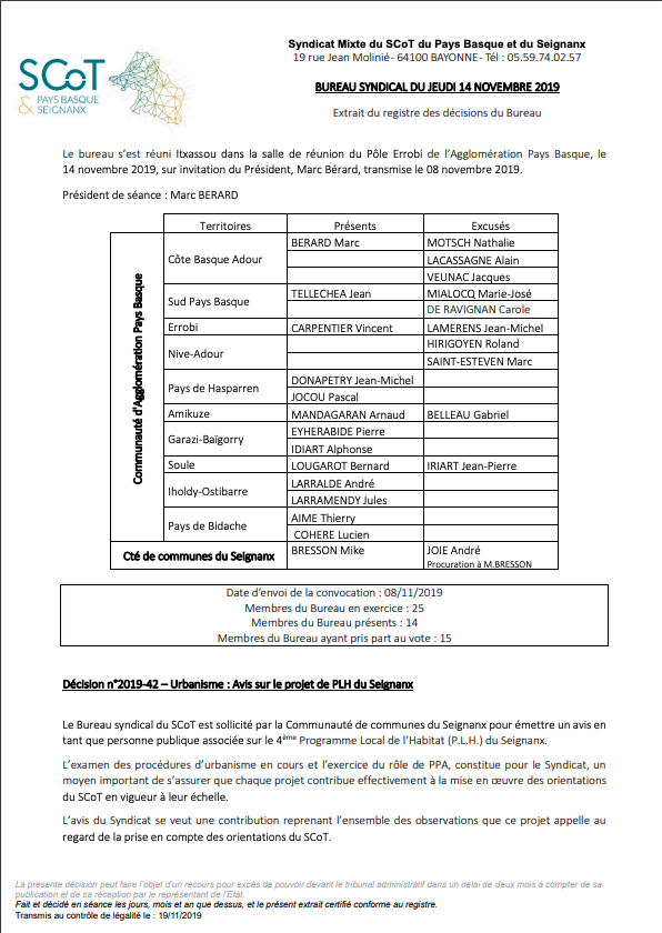Programme Local de l'Habitat Seignanx